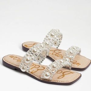 Sam Edelman pearl sandals